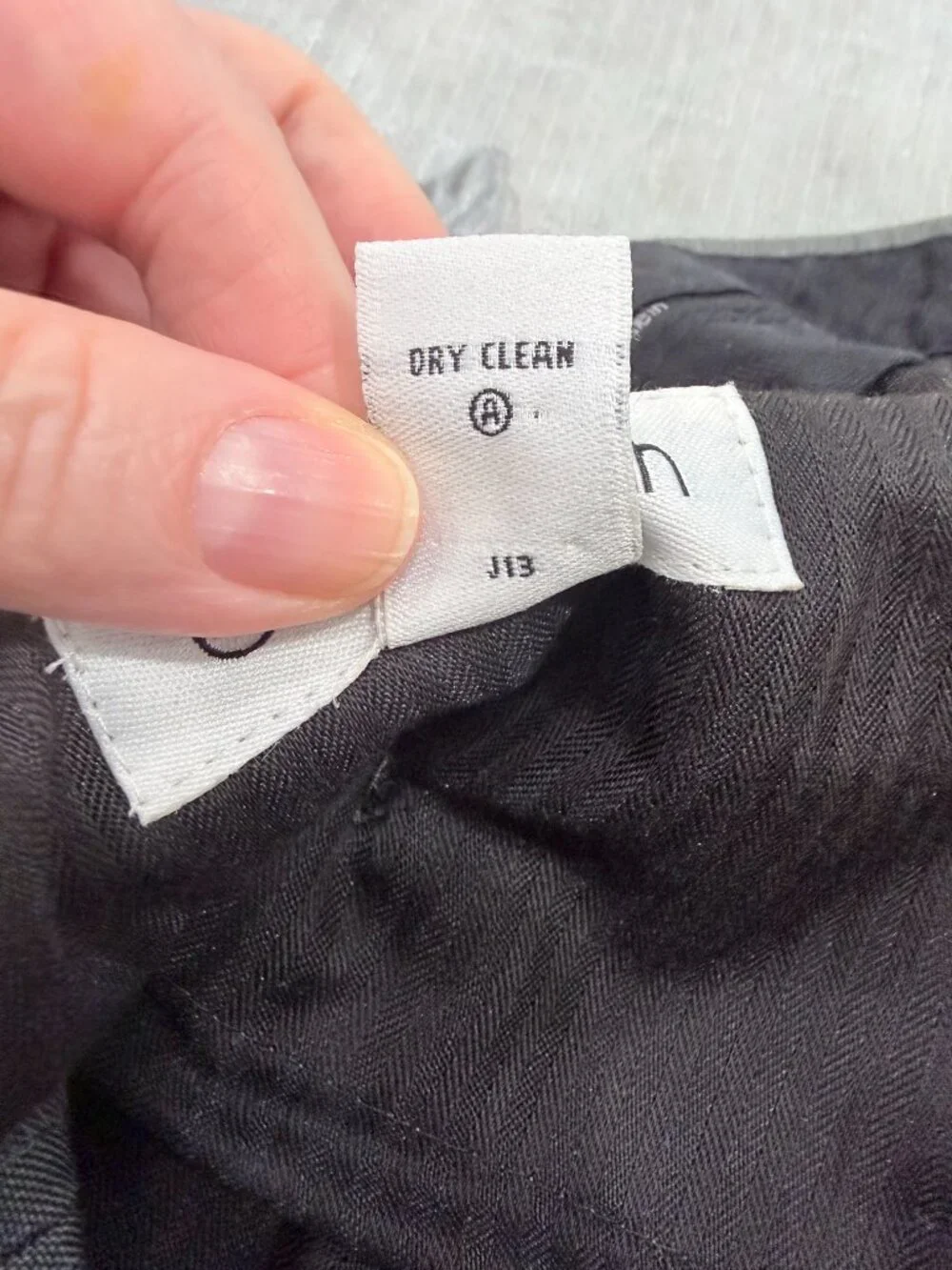 Calvin Klein Men’s Gray Plaid Dress Pants 34x32 Career Office Trouser Slacks